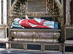 Effigy of Anne Seymour, Duchess of Somerset (d. 1587) in Westminster Abbey, London
