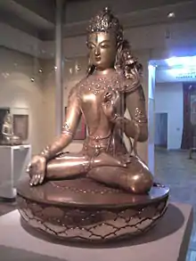 Sita (White) Tara by Öndör Gegeen Zanabazar. Mongolia,  c. 17th century.