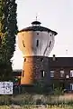 Water tower on the railway station