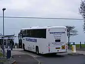 Wiltax Plaxton Panther bodied Volvo B12M in June 2007