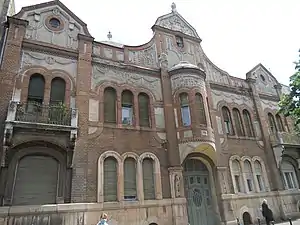 Tomin's Palace by Lipót Baumhorn in Novi Sad, 1909