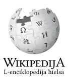 Wikipedia logo showing "Wikipedia: The Free Encyclopedia" in Maltese