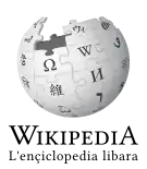 Wikipedia logo showing "Wikipedia: The Free Encyclopedia" in Venetian