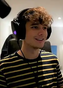 Gold during a 2020 livestream