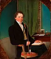 Portrait of the anatomist Henrik Carl Bang Bendz, the artist's brother