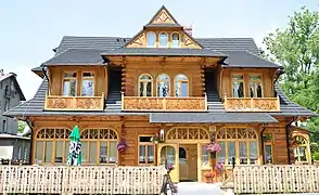 Villa Konstantynówka, lodging of Joseph Conrad in 1914