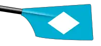 Image showing the rowing club's blade colours