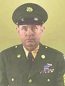 A color image of a 1967 US Army file picture of William Crawford