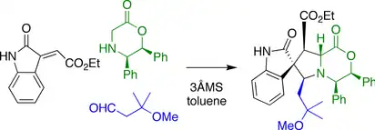 Williams spirotryprostatin B synthesis