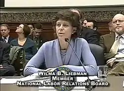 Image 21Wilma B. Liebman, chair, NLRB.