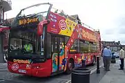 Ayats Bravo At Windsor Castle (Note:This bus's decals are the worldwide ones so they can be used on any city sightseeing-tour in the world)