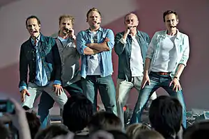 Wise Guys performing at Tanzbrunnen 2011
