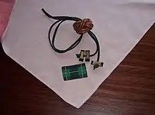 Image 6Wood Badge neckerchief, set of three beads (training staff), and woggle (from Wood Badge)