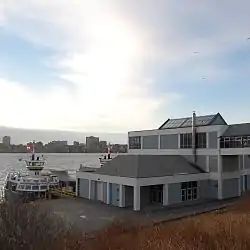 Woodside ferry terminal on Halifax Harbour