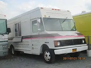 Workhorse P42 purposed as a food truck