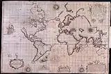 Wright-Moxon world map 1657