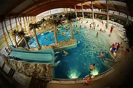 Water park in Wrocław, Poland