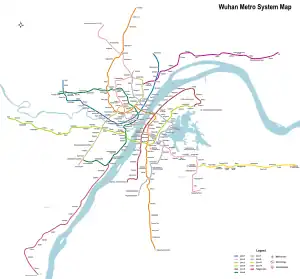 Wuhan Metro Map