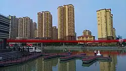 Residential area in Xiangcheng District