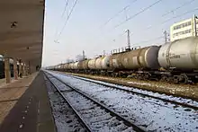 Railway tracks in Xianyang