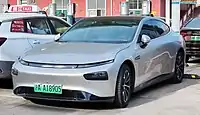 XPeng P7 sedan
