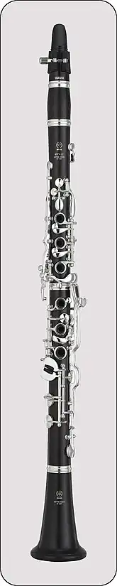 Standard German clarinet without cover or bell mechanism.