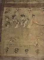 Dancers and musicians