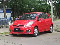 Second facelift: Yaris TRD Sportivo 5-door (Indonesia)