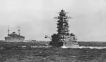 (left) IJN Aux. submarine tender Yasukuni Maru in 1941