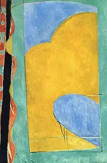 The Yellow Curtain, 1915, Museum of Modern Art, New York