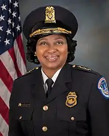 Yogananda D. Pittman acting Police Chief of US Capital Police 2021-