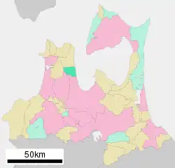 Location of Yomogita