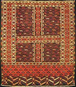 Yomud tent door cover (ensi)