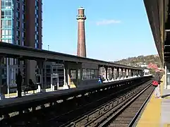 The Yonkers Metro-North Station