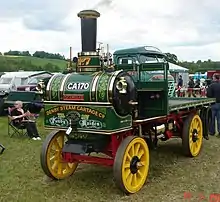 A 1905 Yorkshire Patent steam wagon