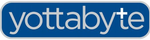 The horizontal fullname logo for the American company Yottabyte LLC