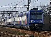 Z 20500 in Transilien livery in Cesson