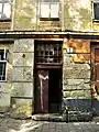 A building on Zamarstynów Street in Lvov, once part of the ghetto from where Miriam Kohany fled, photo by Ewa Kuryluk, 2008.