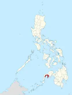 Location in the Philippines
