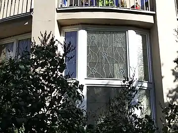 Stained glass window