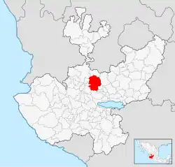 Location of Ciudad Bugambilias