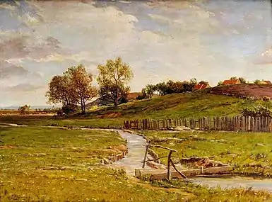 Landscape with Stream