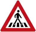 Sign 101-21Pedestrian crosswalk