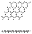 Phyllosilicate, single tetrahedral nets of 6-membered rings, zeophyllite
