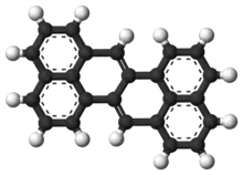 Ball-and-stick model of zethrene