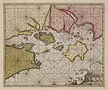 Image 33Map of the Zheng family's sphere of influence, 1727 (from History of Taiwan)