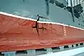 Damage the ship sustained during her sinking