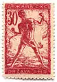 30-heller stamp