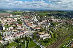 View of the city Zvolen
