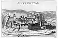 Zwettl, Lower Austria by Georg Mätthaus Vischer in 1672